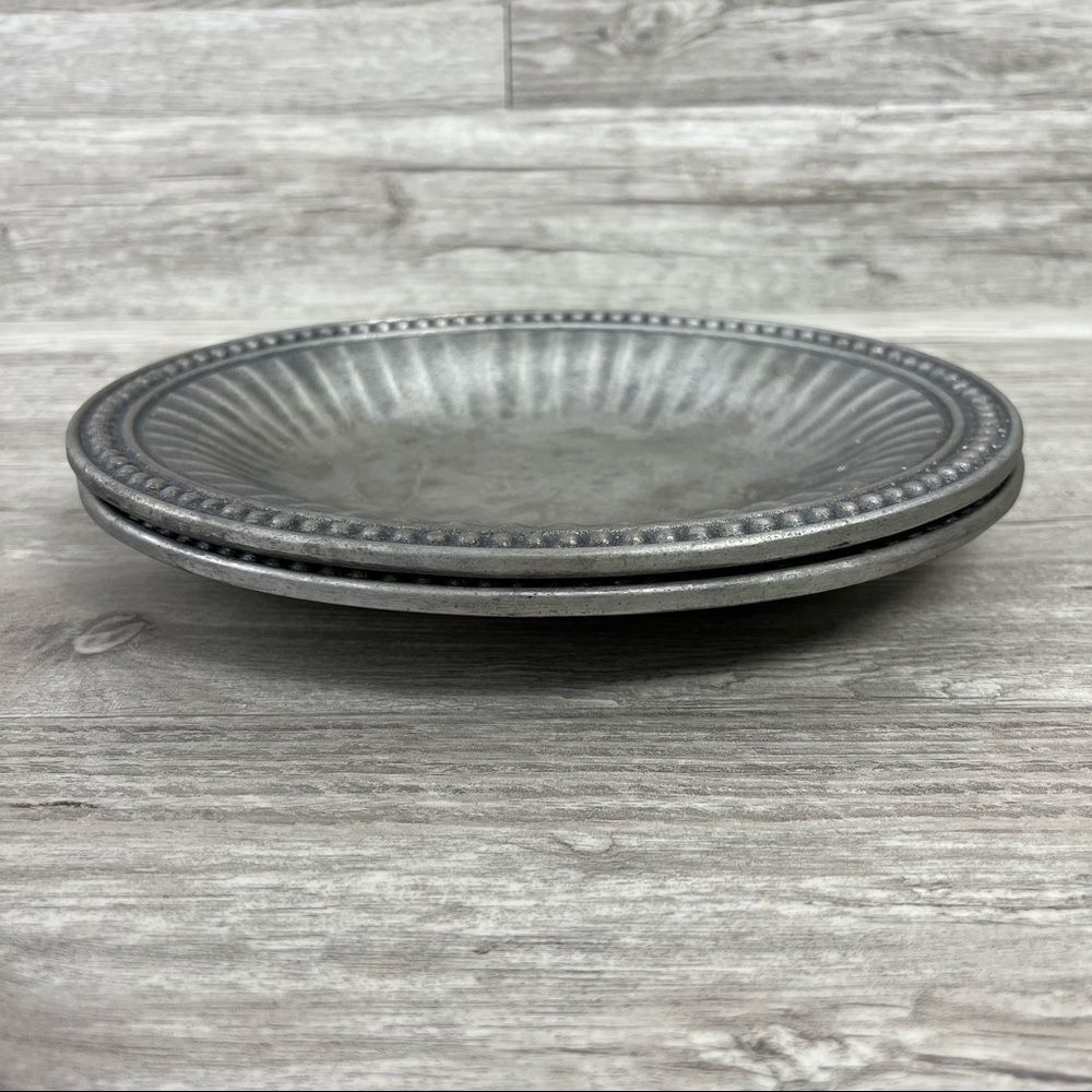 NWT RARE Wilton Armetale RWP 9.75”x7.75"  Oval Dinner Serving Platter Bowl x2